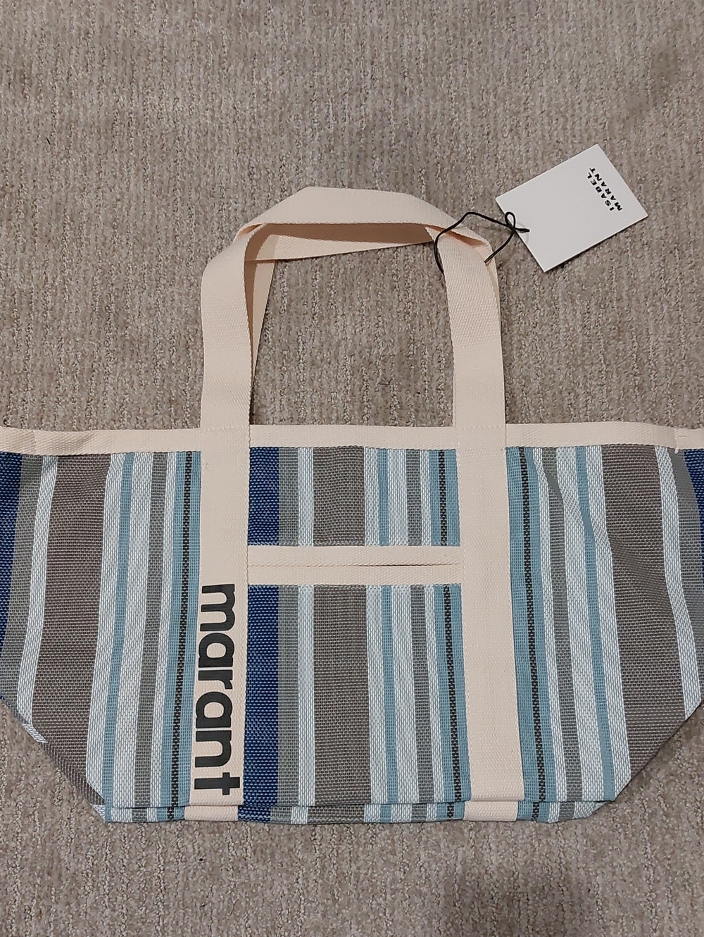 Isabel Marant Oversize Woven Shoulder Tote Purse Bag NWT